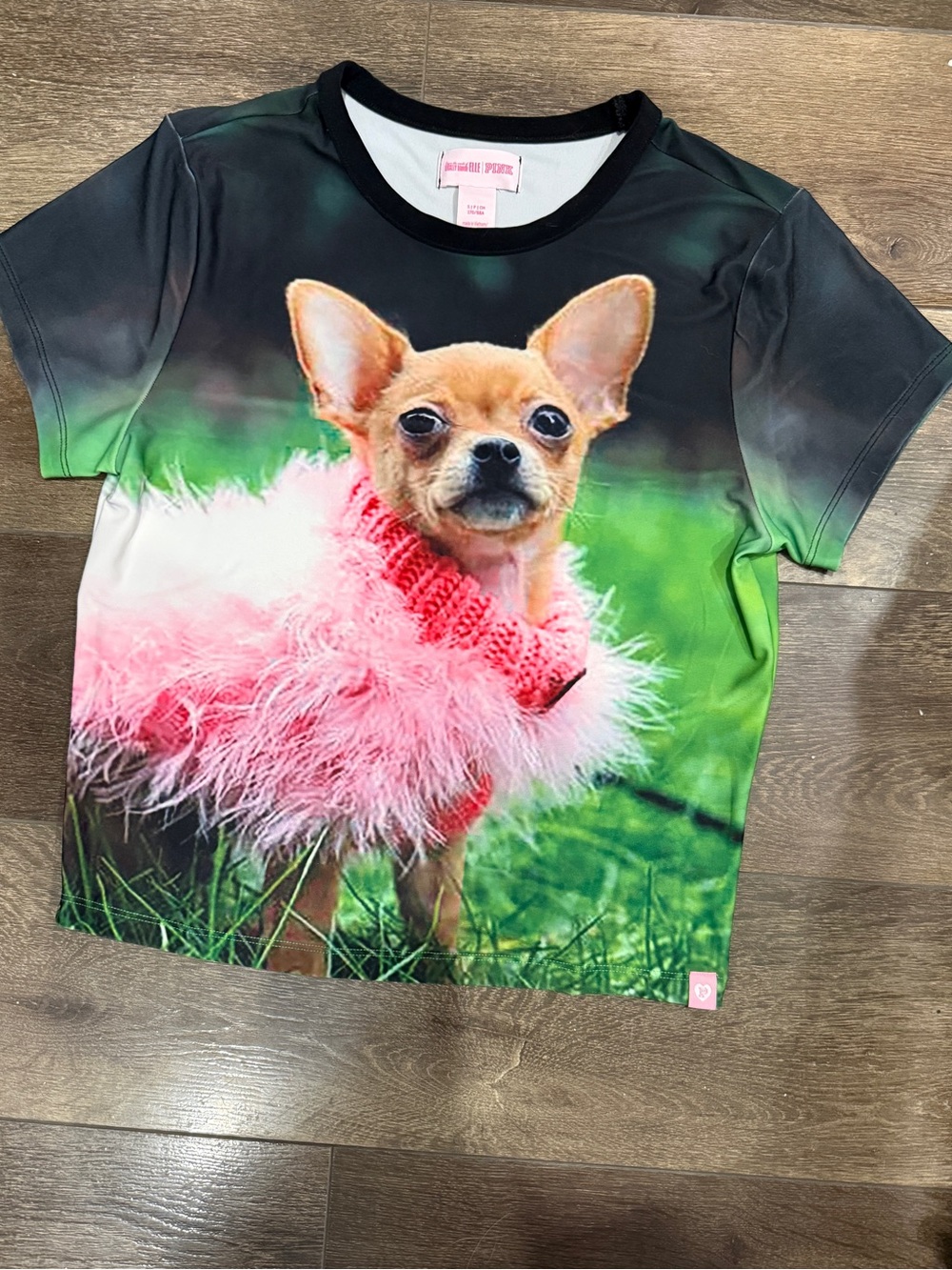 PINK x Legally Blonde Bruiser the Chihuahua Graphic Tee